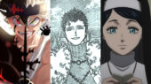 Black Clover - Asta, Lucius Zogratis dan Sister Lily