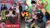 Beckman, Mihawk, Shanks vs Luffy, Zoro, Sanji One Piece