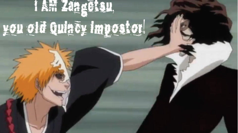 Quincy Zangetsu Ichigo Kurosaki di serial Bleach