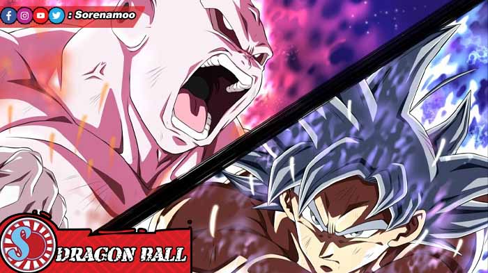 Jiren dan Goku Dragon Ball
