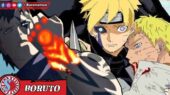 Kawaki, Boruto dan Naruto