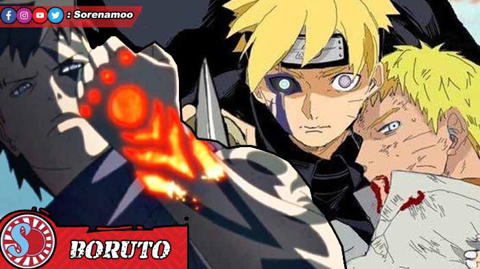 Kawaki, Boruto dan Naruto