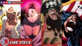 Luffy Shanks Kurohige Buggy One Piece