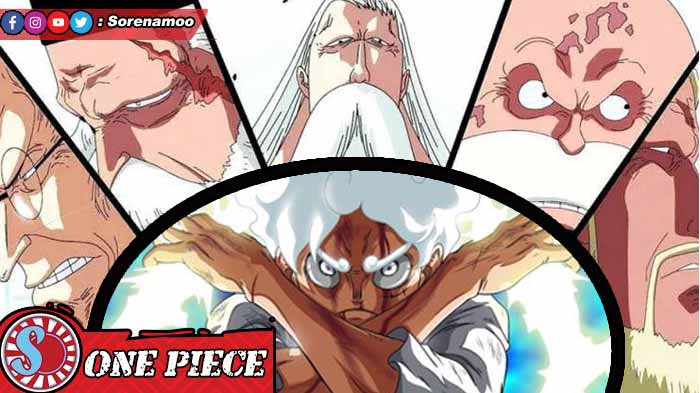 Luffy vs Gorosei One Piece