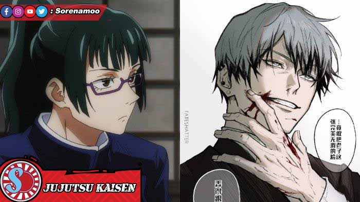 Maki dan Naoya Jujutsu Kaisen