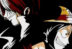 Shanks and Luffy One Piece
