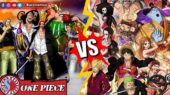 Akagami vs Topi Jerami di One Piece