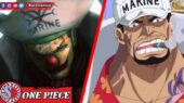 Buggy dan Akainu One Piece