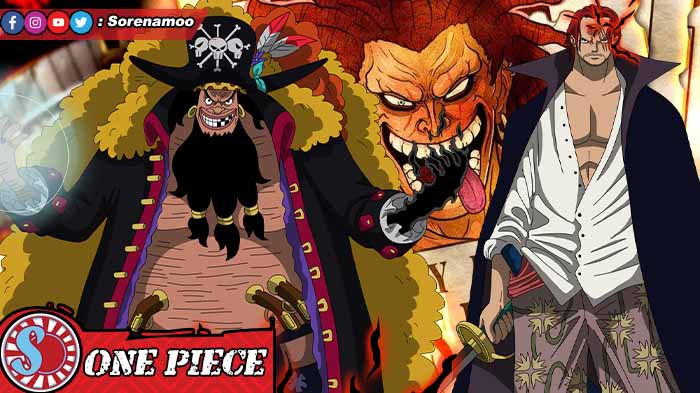 Kurohige Xebec dan Shanks One Piece