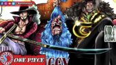 Mihawk Buggy dan Crocodile di One Piece