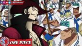 Mihawk dan Angkatan Laut di One Piece