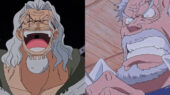 One Piece - Rayleigh dan Garp