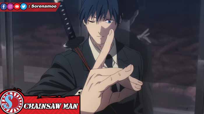 Hayakawa di anime Chainsaw Man