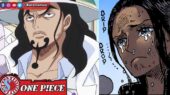 Rob Lucci dan Nico Robin One Piece