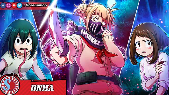 Tsuyu Toga Ochaco Boku no Hero Academia
