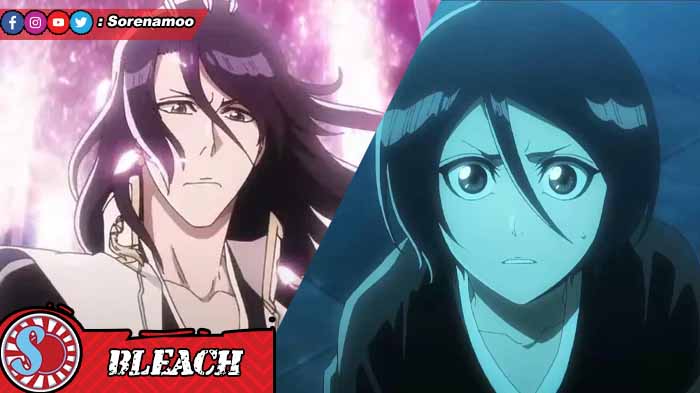 Bkayuya dan Rukia Kuchiki di anime Bleach 2022 Thousand Year Blood War TYBW
