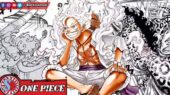 Gomu Gomu no Don White Rocket Gear 5 Luffy Manga One Piece 1070 Bahasa Indonesia
