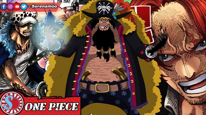 Law Blackbeard Shanks One Piece