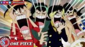 Luffy Zoro Sanji Usopp di One Piece