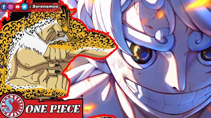 Rob Lucci vs Gear 5 Luffy di One Piece