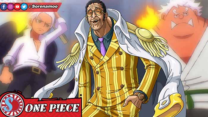 Seraphim Mihawk Borsalino Kizaru dan Jinbei One Piece bahasa Indonesia