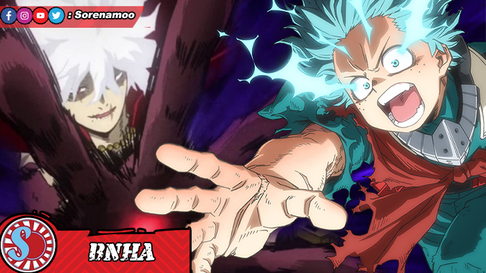 Shigaraki dan Midoriya Boku no Hero Academia