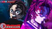 Tanjiro Kamado dan Yoriichi di Demon Slayer Kimetsu no Yaiba Season 3