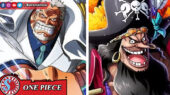 One Piece Pertarungan Kurohige dan Garp