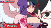 Sarada dan Sumire - Boruto