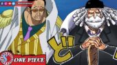 Admiral Kizaru Borsalino dan Saint Jaygarcia Saturn di One Piece 1076 bahasa Indonesia