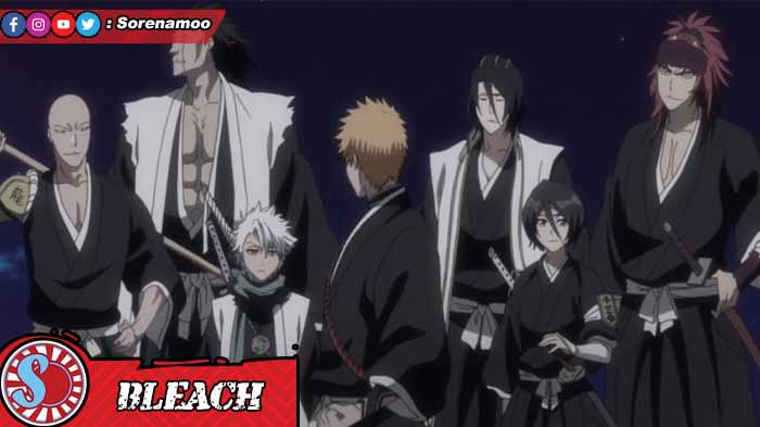 Ichigo dan Gotei 13 bleach 2022 Thousand Year Blood War bahasa Indonesia