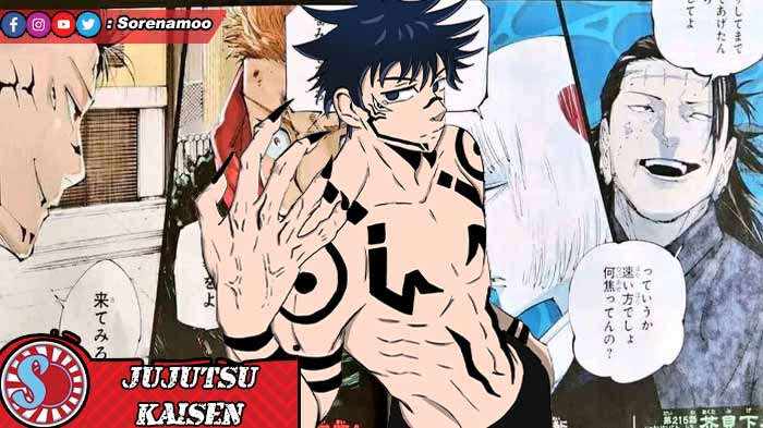 Sukuna Megumi Yuji Uraume Kenjaku Jujutsu Kaisen 215 bahasa Indonesia