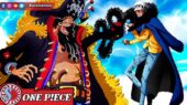 Marshall D Teach Blackbeard Kurohige vs Trafalgar D Water Law One Piece chapter 1081
