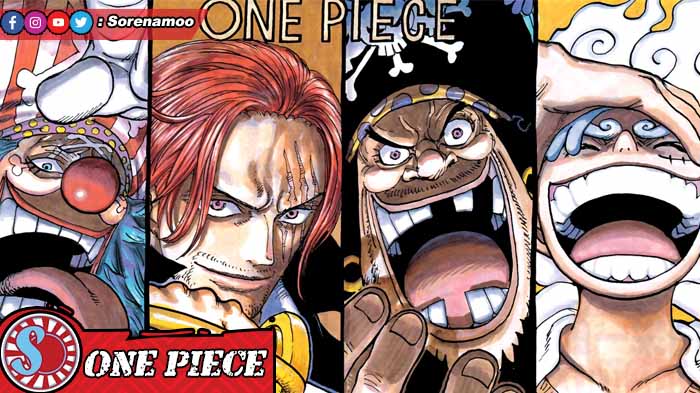 Yonko Buggy Shanks Blackbeard dan Luffy One Piece bahasa Indonesia