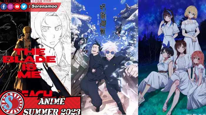 Bleach Jujutsu Kaisen Kanokari Anime Summer 2023