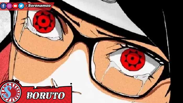 Mangekyo Sharingan Sarada Uchiha Boruto chapter 80