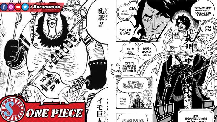 Morley dan Aramaki Ryokugyu Green Bull One Piece