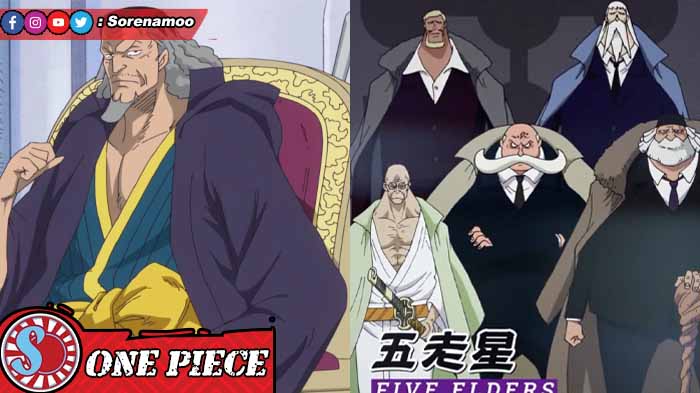 Nefertari Cobra dan Five Elders One Piece