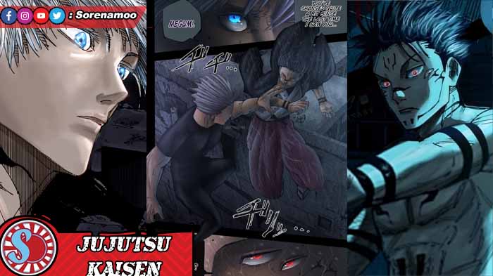 Satoru Gojo Megumi Sukuna Jujutsu Kaisen
