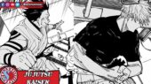 Sukuna dan Gojo di manga Jujutsu Kaisen chapter 224