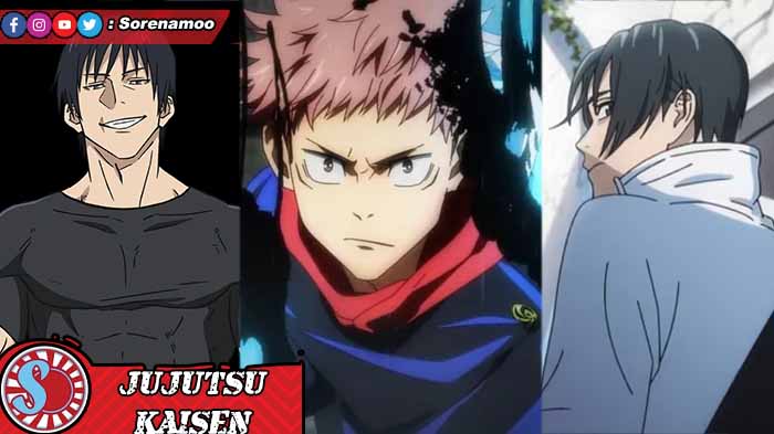 Toji Fushiguro Yuji Itadori Yuta Okkotsu Jujutsu Kaisen