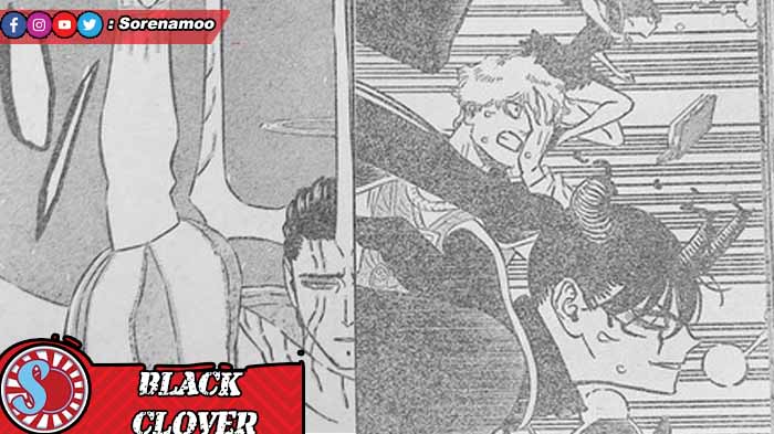 Damnatio vs Black Bulls manga Black Clover 364
