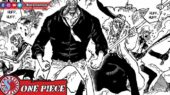 Koby Garp Grus Helmeppo One Piece Manga