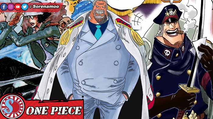 Kuzan Garp Shiryu One Piece Manga