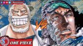 Monkey D Garp vs Kuzan One Piece manga