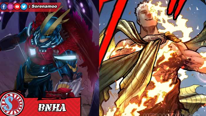 All Might vs All For One My Hero Academia Manga