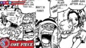 Curly Dadan Woop Slap Makino One Piece 1089 Manga