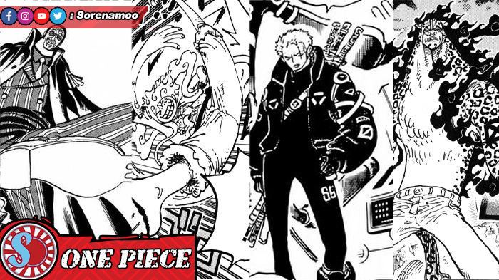 Kizaru Luffy Zoro Lucci One Piece Manga