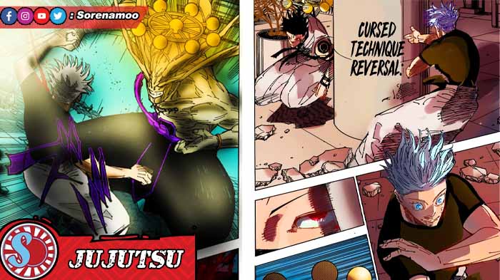 Mahoraga Gojo Sukuna Jujutsu Kaisen Manga