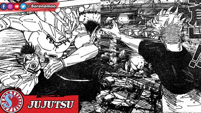 Sukuna Mahoraga Gojo Satoru Jujutsu Kaisen 234 Manga